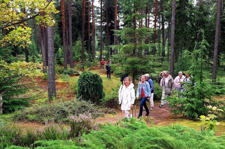Hälsningar från utflykten till Ilola Arboretum och Hongiston Taimisto